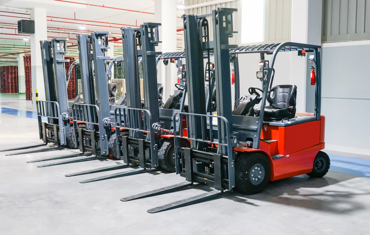 forklift loader pallet stacker truck equipment warehouse 1